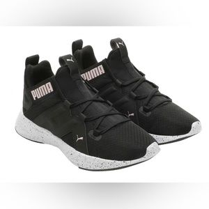 New Puma Contempt Demi Mesh Women's black & white Training Shoes soft foam